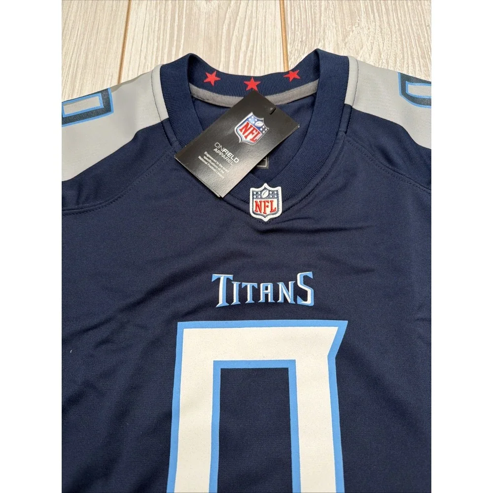 New Nike Youth Tennessee Titans Calvin Ridley Football Jersey Size Kids Large
